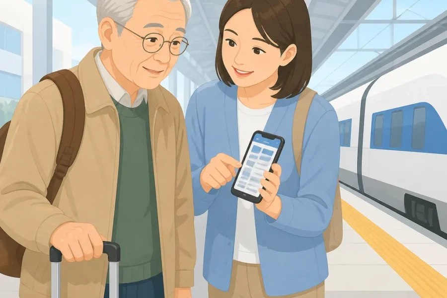 2026년 추석 코레일 교통약자 사전예매를 준비하는 승객